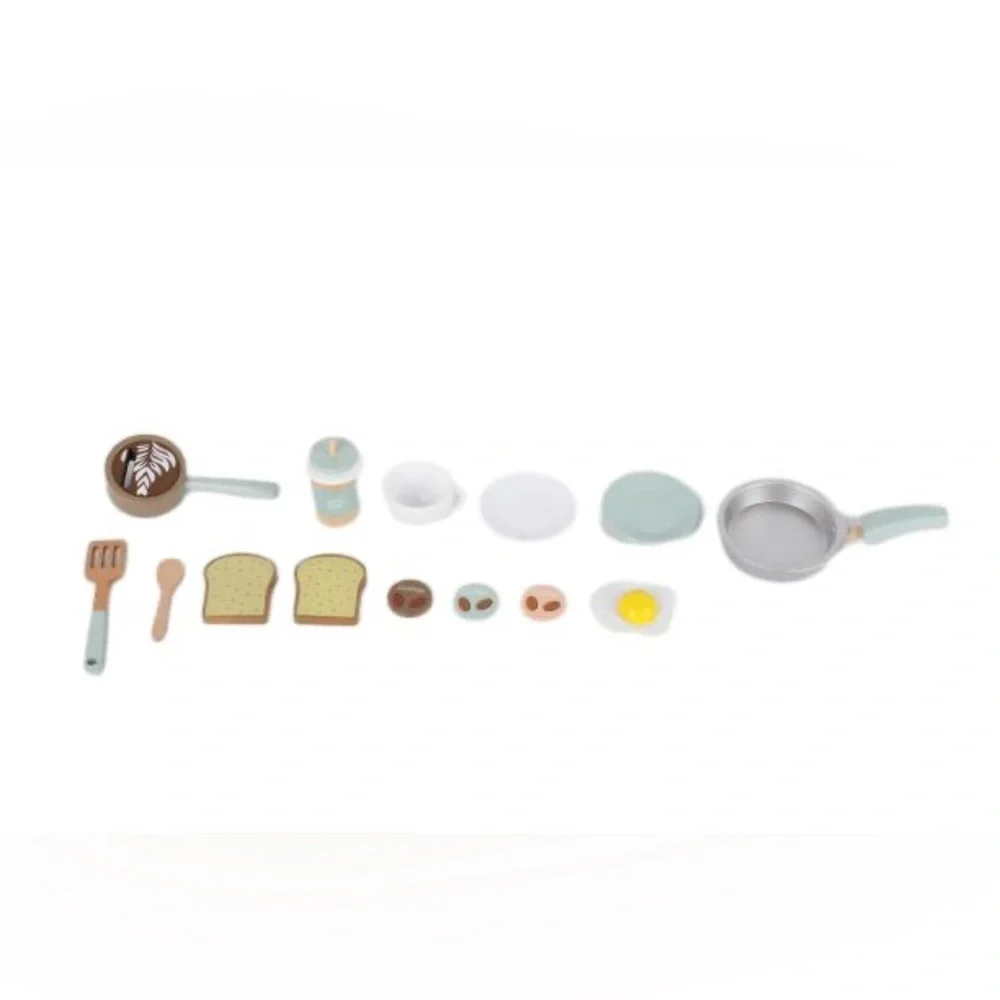 NWT Wooden Breakfast Set Montessori